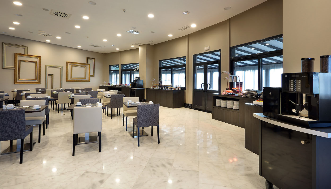 Eurostars Madrid Foro Hotell Tres Cantos Restaurang bild